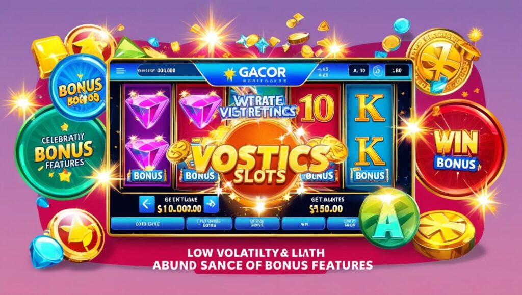 5 Slot Gacor Volatilitas Rendah